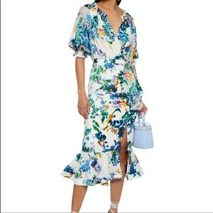 Saloni Silk Olivia Dress NWT 8